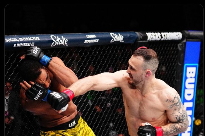 Jagoan kelas berat ringan, Modestas Bukauskas yakin duelnya di UFC 315 bakal meledak-ledak.