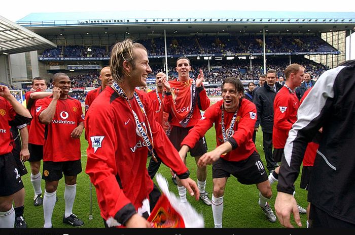 David Beckham memainkan pertandingan terakhirnya buat Man United pada 11 Mei 2023.
