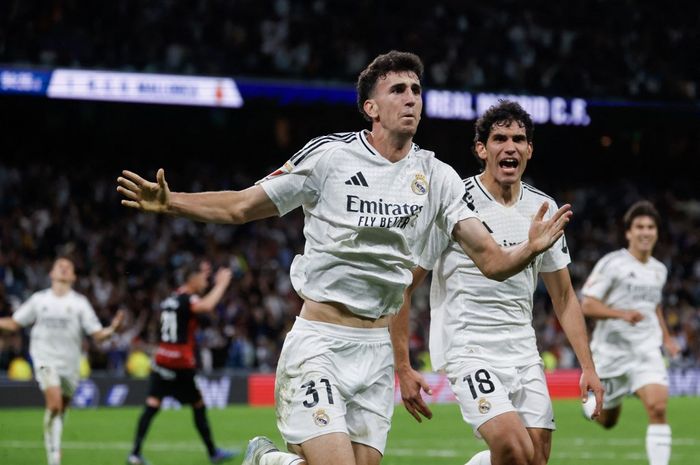 Jacobo Ramon menentukan kemenangan  Real Madrid atas RCD Mallorca pada Liga Spanyol, Kamis (15/5/2025) dini hari WIB, dan berhasil menunda pesta juara Barcelona.