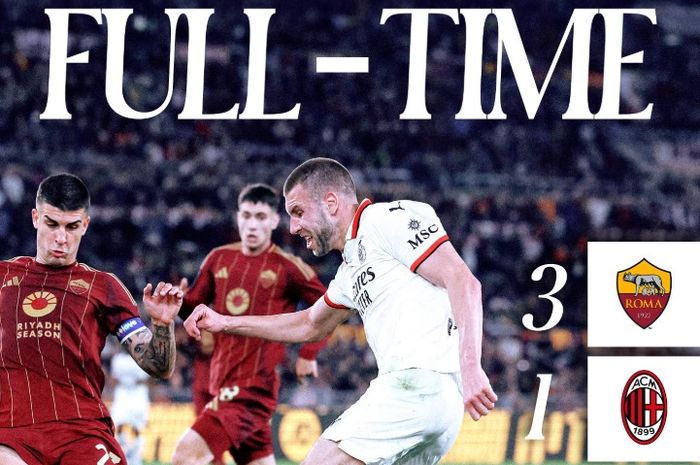 Kekalahan 1-3 dari AS Roma di pekan ke-37 Liga Italia, Minggu (18/5/2025), memastikan AC Milan tidak akan bermain di kompetisi antarklub Eropa musim depan.