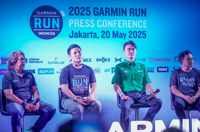Sesi jumpa pers Garmin Run 2025