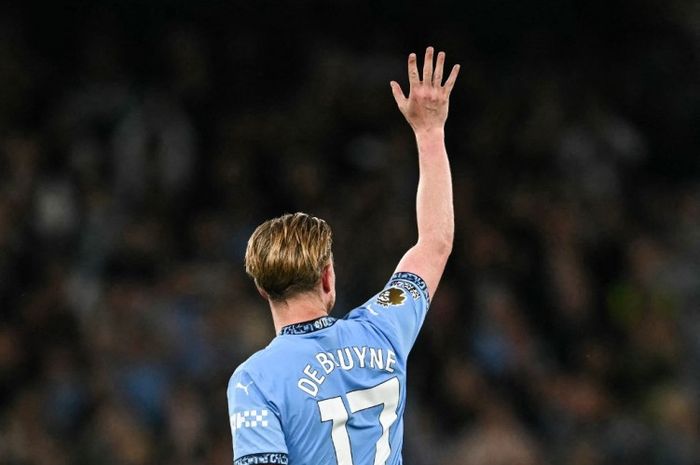 Laga kandang terakhir Kevin De Bruyne bersama Manchester City pada matchday ke-37 Liga Inggris 2024-2025.