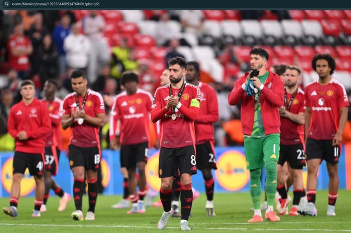 Manchester United mendapat kerugian cukup besar imbas kegagalan mereka menjuarai Liga Europa 2024-2025.