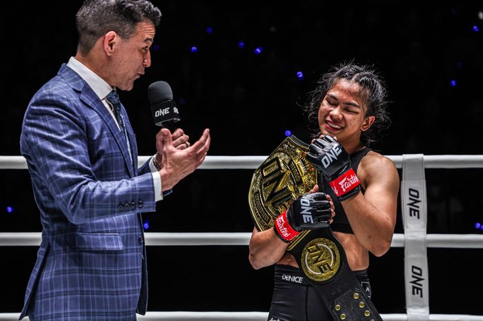 Denice Zamboanga merasa lebih termotivasi dengan sekarang sudah menjadi juara sejati kelas atom MMA ONE Championship.