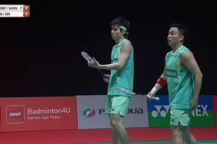 Anak didik Herry IP, Aaron Chia/Soh Wooi Yik memenangi semifinal Malaysia Masters 2025 untuk pastikan All Malaysian Final di ganda putra.