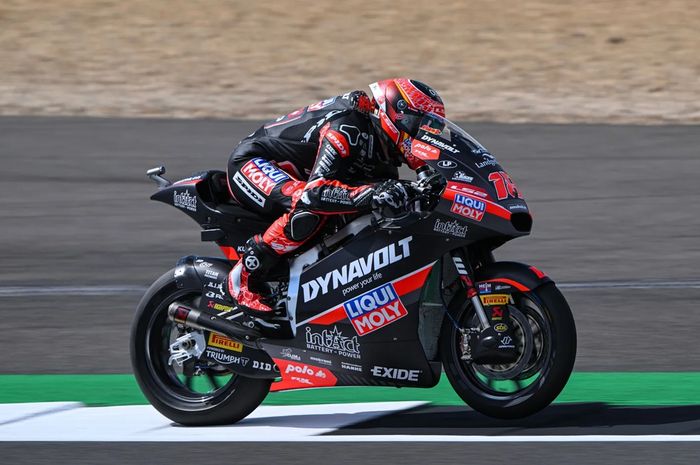 Manuel Gonzalez harus gigit jari usai gagal menembus kualifikasi 2 sehingga harus mengawali balapan dari barisan belakang seperti rekan setim Mario Aji di Moto2 Aragon 2025.