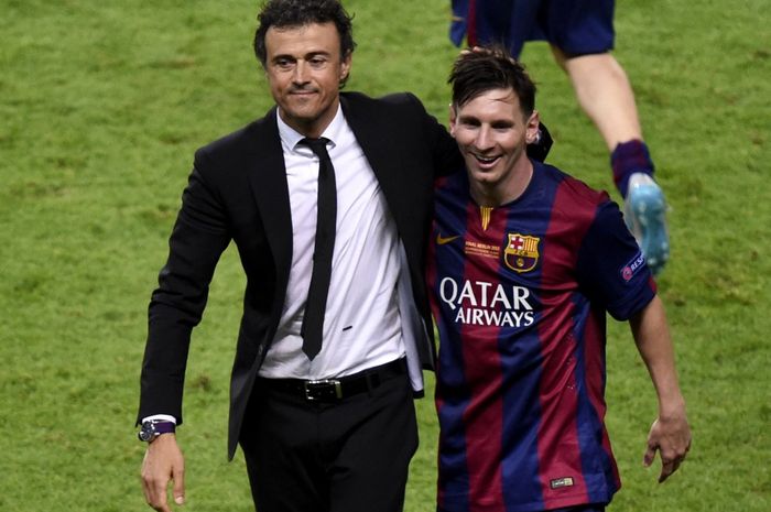 Luis Enrique punya rekor pertemuan cukup bagus melawan Real Madrid, terutama saat masih menukangi Lionel Messi di Barcelona.
