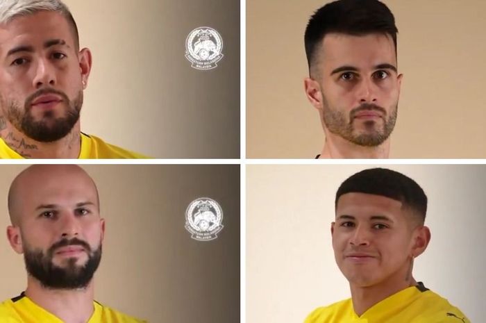 Empat pemain keturunan baru Timnas Malaysia.
