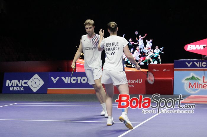 Termasuk mengalahkan dua pasangan tuan rumah, kehebatan pasangan Prancis Thom Gicquel/Delphine Delrue mendapatkan sorotan dari lawan mereka di final Indonesia Open 2025, Dechapol Puavaranukroh.