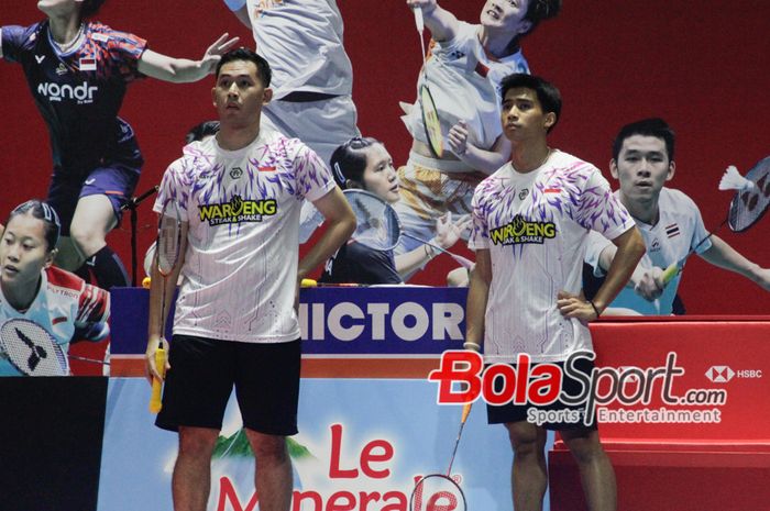 Diwarnai aksi tipu-tipu lawan, Sabar Karyaman Gutama/Moh Reza Pahlevi Isfahani sah jadi penjegal wakil Malaysia di Indonesia Open 2025.
