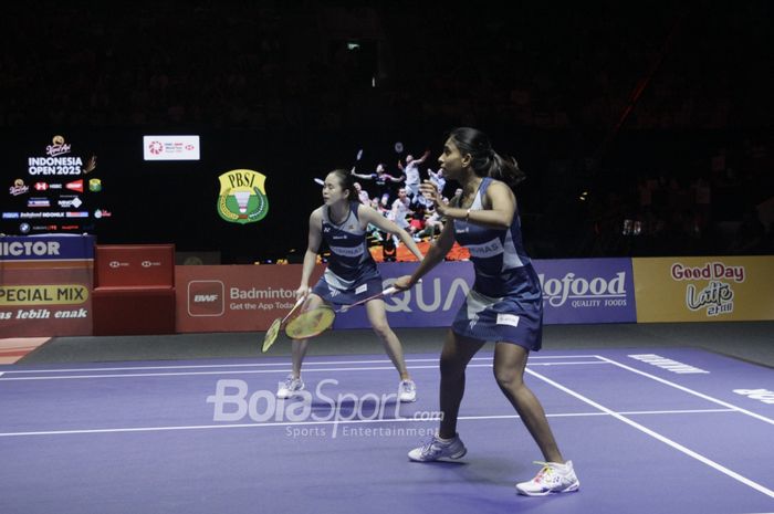 Ganda putri Malaysia, Pearly Tan/Thinaah Muralitharan angkat bicara usai gagal juarai Indonesia Open 2025