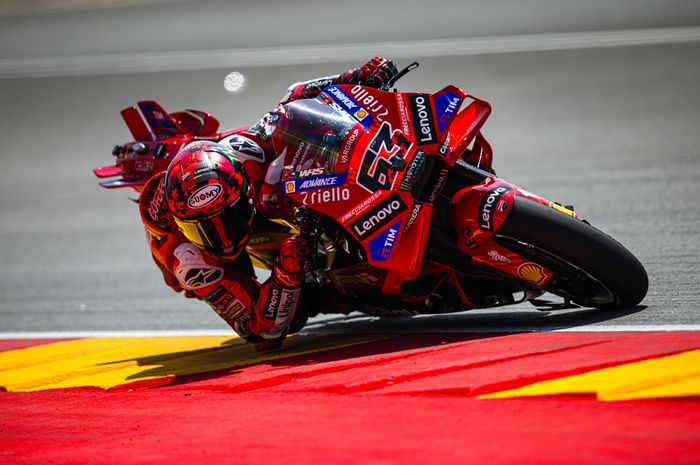 Pembalap Ducati Lenovo, Francesco Bagnaia