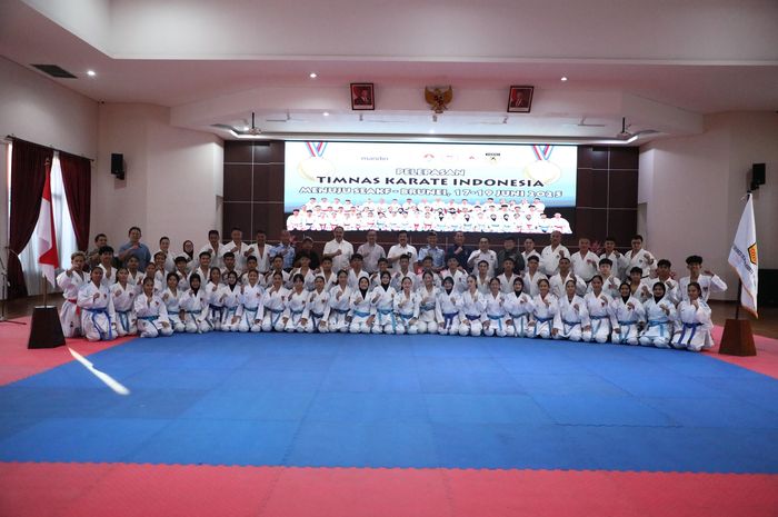 Timnas Karate Kadet Junior dan U-21 Resmi Dilepas ke SEAKF 2025, Optimisme Tinggi Raih Prestasi