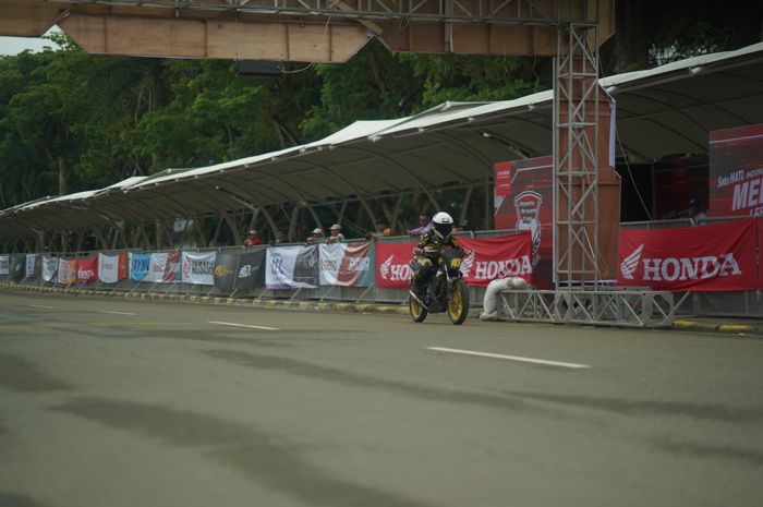 Suasana Honda Dream Cup 2025 di Stadion Kadrie Oening, Minggu (15/6/2025).