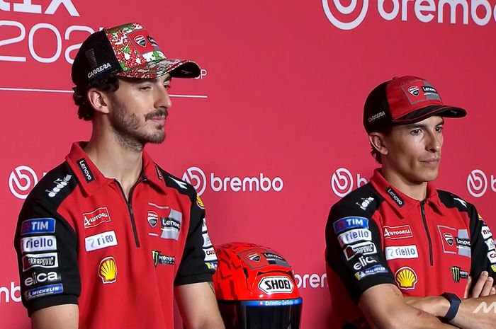 Francesco Bagnaia anggap Marc Marquez bukan sekadar rival untuknya