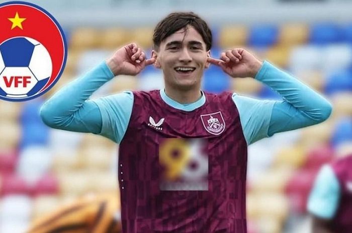 Brandon Ly, pemain Burnley U-21 asal Irlandia keturunan Vietnam.