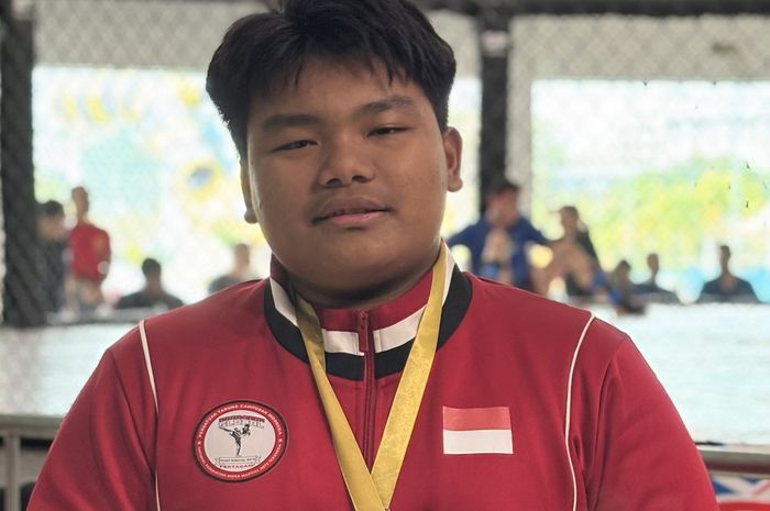 Lintang Putra, 2 kali meraih medali emas di GAMMA World MMA Championships 2024 dan 2025. 