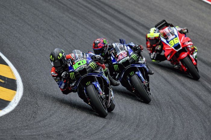 Tantangan berat Yamaha jelang MotoGP Belanda 2025, Alex Rins keluhkan msalah ban di atas motor M1 yang berpotensi semakin menguras fisik