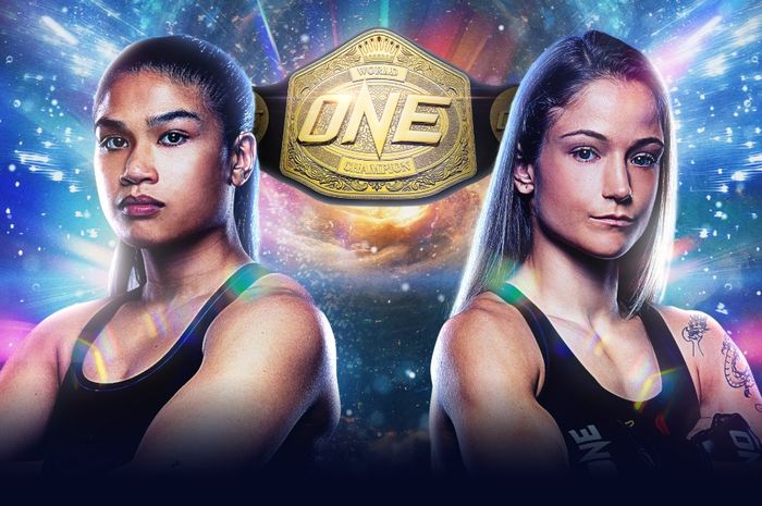 Jackie Buntan (kiri) akan berduel dengan Stella Hemetsberger dalam laga perebutan sabuk juara kelas jerami Muay Thai perempuan ONE Championship di ONE Fight Night 35 pada 6 September 2025.