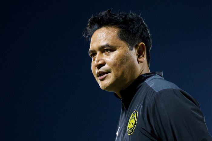 Pelatih Timnas U-23 Malaysia, Nafuzi Zain.