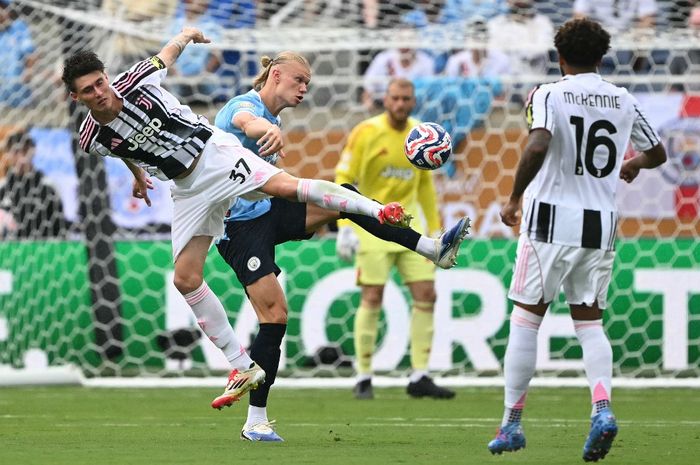 Juventus kalah telak 2-5 dari Man City di Piala Dunia Klub 2025, Kamis (26/6/2025) di Orlando, dengan perbedaan kualitas yang terlalu jauh dari Erling Haaland dkk.