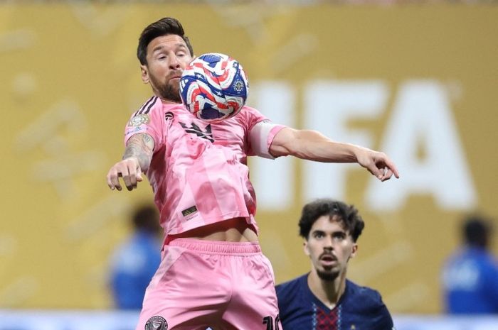 Lionel Messi berpeluang untuk kembali mencetak dua gol saat melawan Nashville.