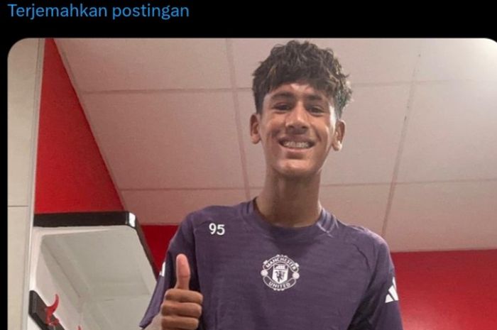 Pemain muda Manchester United, JJ Gabriel.