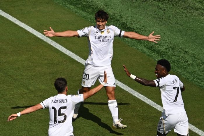 Gonzalo Garcia mencetak gol untuk Real Madrid dalam perempat final Piala Dunia klub 2025 melawan Borussia Dortmund.