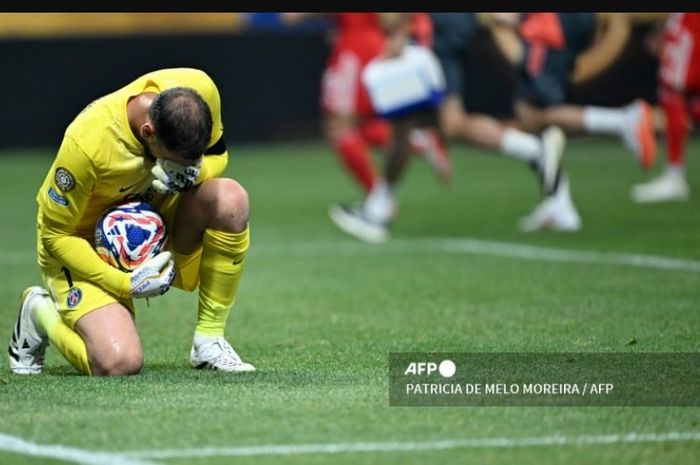 Gianluigi Donnarumma mendapat pembelaan dari Thibaut Courtois usai disalahkan sebagai penyebab Jamal Musiala patah kaki dalam laga PSG vs Bayern Muenchen di Piala Dunia Klub 2025 (5/7/2025).