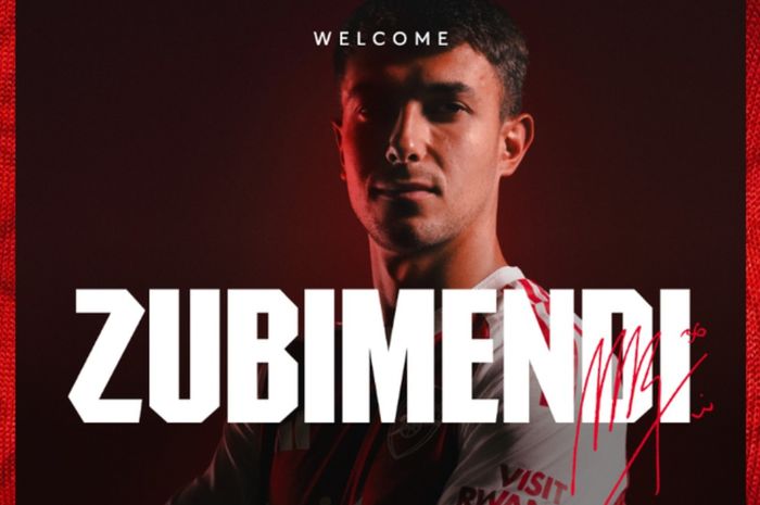 Arsenal resmi mengumumkan transfer Martin Zubimendi.