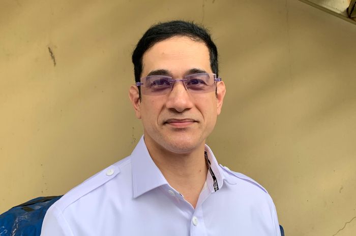 Okan Kornelius ditemui di kawasan Kebayoran Baru, Jakarta Selatan, Senin (7/7/2025).