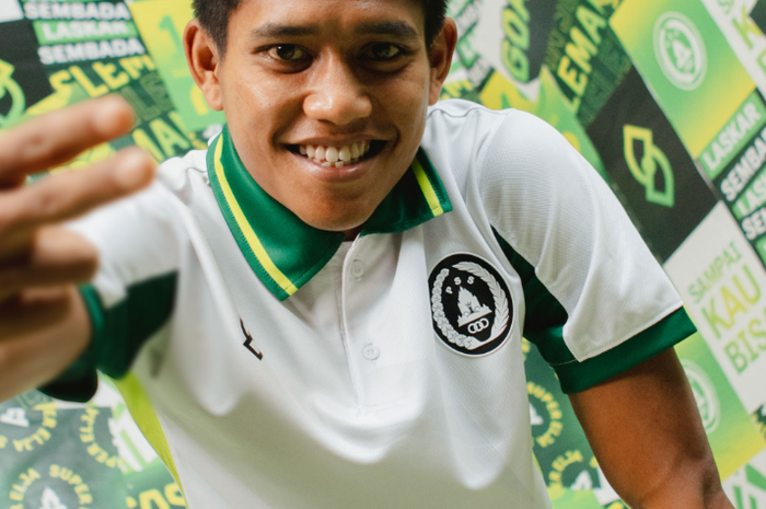Pemain anyar PSS Sleman, Muhammad Junior Haqi.