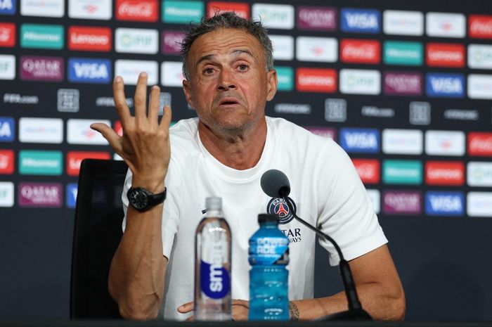 Luis Enrique melemparkan pujian kepada Xabi Alonso jelang pertemuan PSG vs Real Madrid pada semifinal Piala Dunia Klub 2025 (9/7/2025).