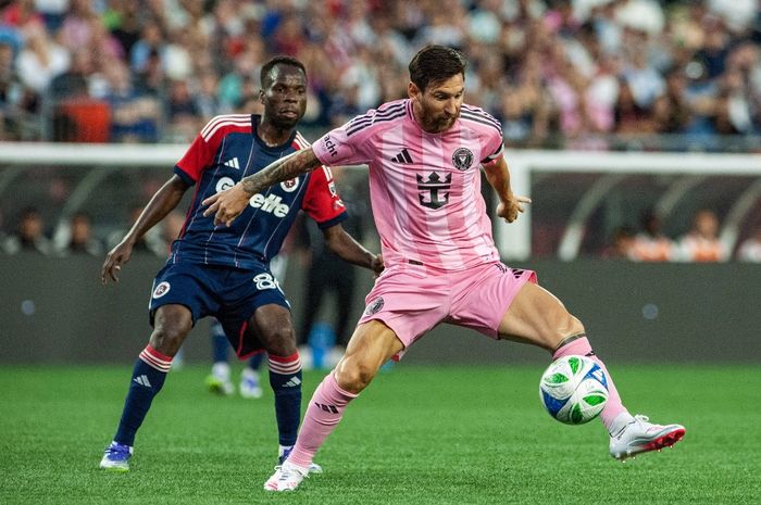 Lionel Messi tampil impresif saat membantu Inter Miami melibas New England, Kamis (10/7/2025) WIB.