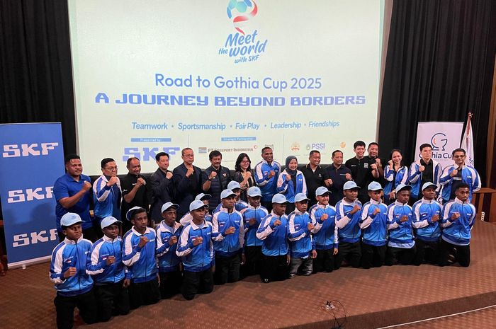 SKF Indonesia melepas tiga tim terbaik untuk berlaga di Gothia Cup 2025