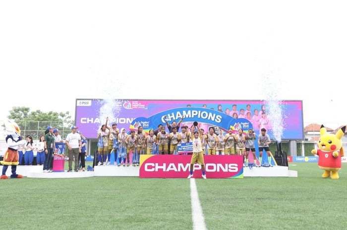 Tim All Stars Bandung sukses menjadi kampiun 2025 All Stars pada laga final yang diselenggarakan di Supersoccer Arena, Kudus, Jawa Tengah, Minggu (13/7/2025).