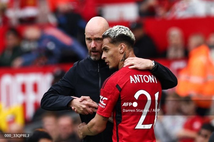 Erik ten Hag ingin menyelamatkan Antony dari Man United dengan memboyongnya ke Bayer Leverkusen di bursa transfer musim panas 2025.