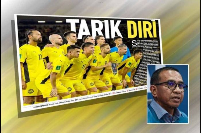 Mantan Wakil Presiden FAM, Zainol Fadzi (gambar kecil), mengecam keputusan Timnas Malaysia mundur dari CAFA Nations Cup.