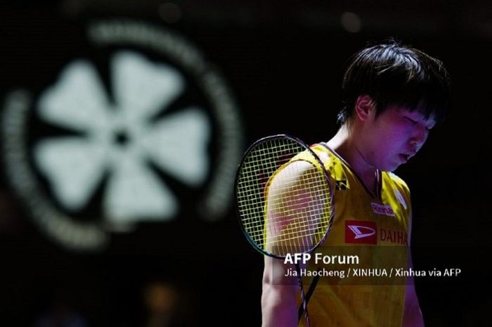 Akane Yamaguchi tersingkir di semifinal Japan Open 2025, di Tokyo Metropolitan Gymnasium, Tokyo, Jepang, Sabtu (19/7/2025).