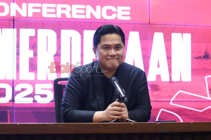 Ketua Umum PSSI, Erick Thohir.