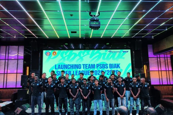 Salah satu kontestan Super League, PSBS Biak secara resmi telah melakukan launching tim untuk musim 2025-2026 di Hotel Griya Persada, Sleman pada Kamis (31/7/2025).