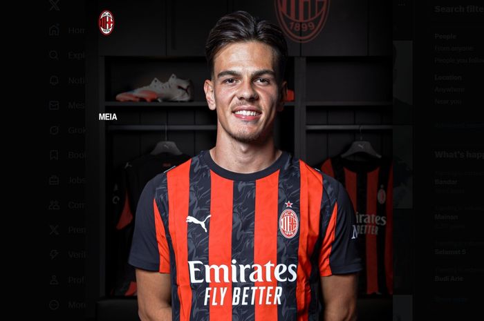 AC Milan meresmikan transfer Ardon Jashari dari Club Brugge.