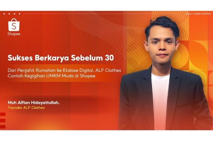 Muh Alfian Hidayattullah, founder ALF Clothes