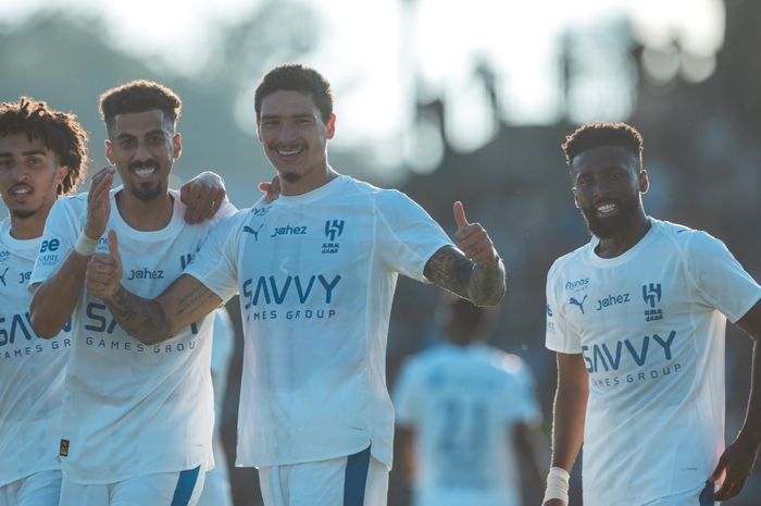 Penyerang baru Al Hilal, Darwin Nunez, turut menyumbang 1 gol dalam pesta kemenangan 6-0 atas Aarau di laga uji coba.