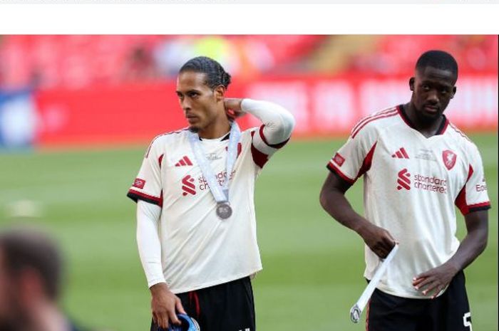 Virgil van Dijk membuat komentar kontroversial usai Liverpool kalah dari Crystal Palace di Community Shield, Minggu (10/8/2025).