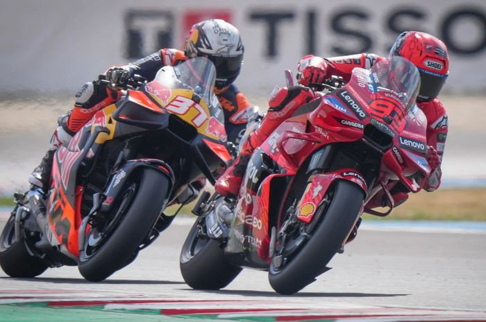 Reaksi Marc Marquez usai Pedro Acosta Resmi Gabung Ducati - Juara.net