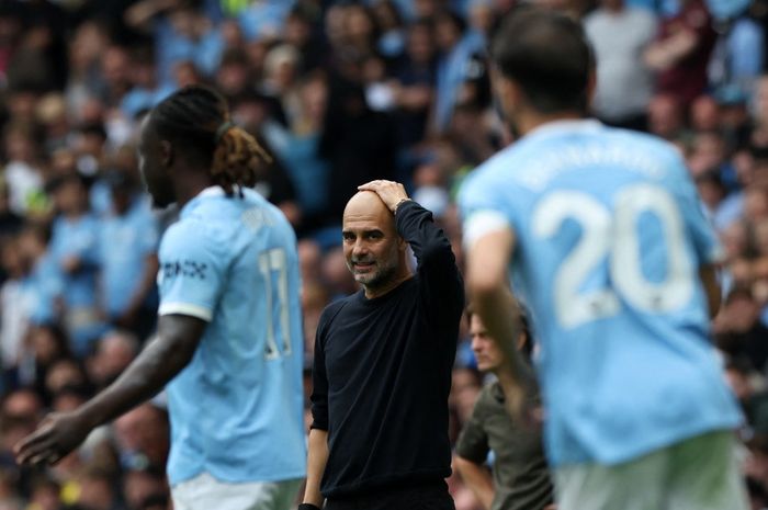 Man City gagal meraih kemenangan di depan mata usai ditahan imbang AS Monaco di Liga Champions 2025-2026, Kamis (2/10/2025).