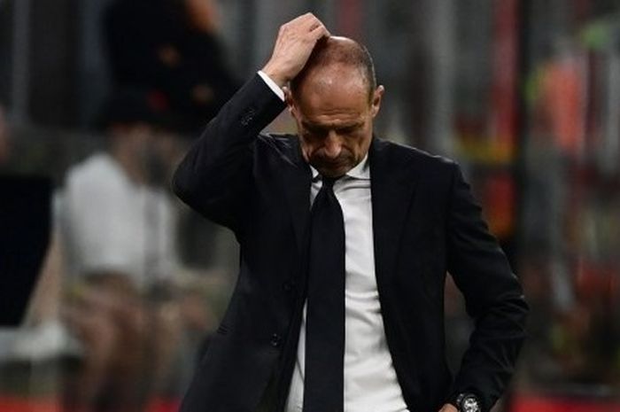 Pelatih AC Milan, Massimiliano Allegri, menyentil satu pemainnya usai bermain imbang kontra Juventus, Senin (6/10/2025).