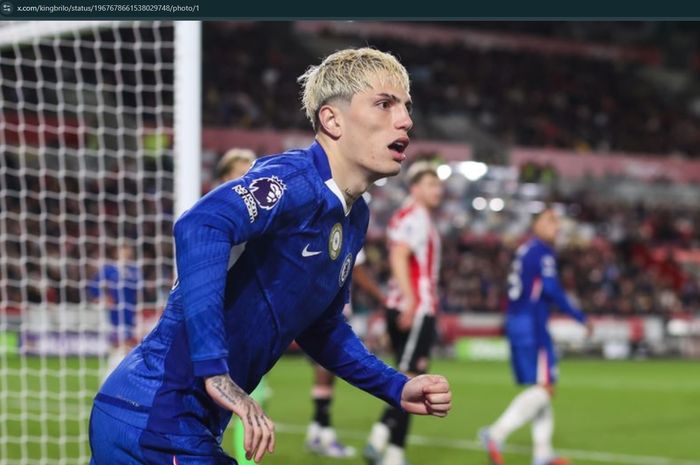 Winger baru Chelsea, Alejandro Garnacho, bakal segera bereuni dengan bekas timnya, Man United pada laga lanjutan Liga Inggris 2025-2026.