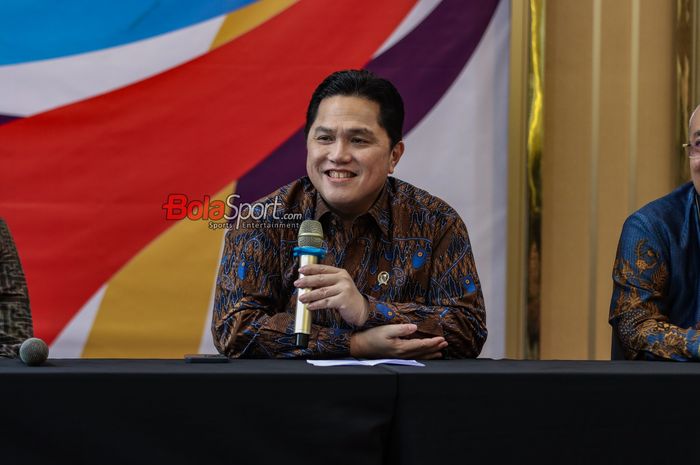Menteri Pemuda dan Olahraga Republik Indonesia sekaligus ketum PSSI, Erick Thohir.